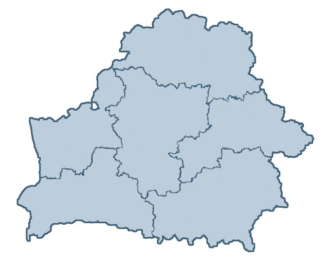 Карта белоруссии с городами. Республика Белоруссия карта. Карта Беларуси с областями. Карта Белоруссии с областями и границами. Областные центры Белоруссии карта.